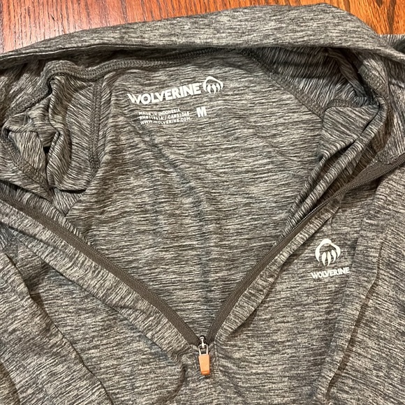 MENS 3/4 ZIP SWEATSHIRT - Picture 4 of 5